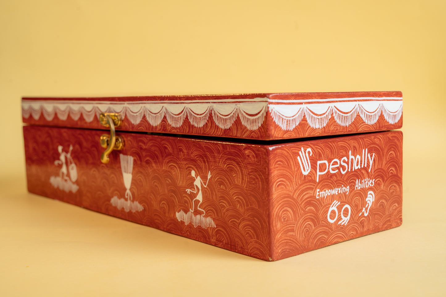 Wooden Warli Box