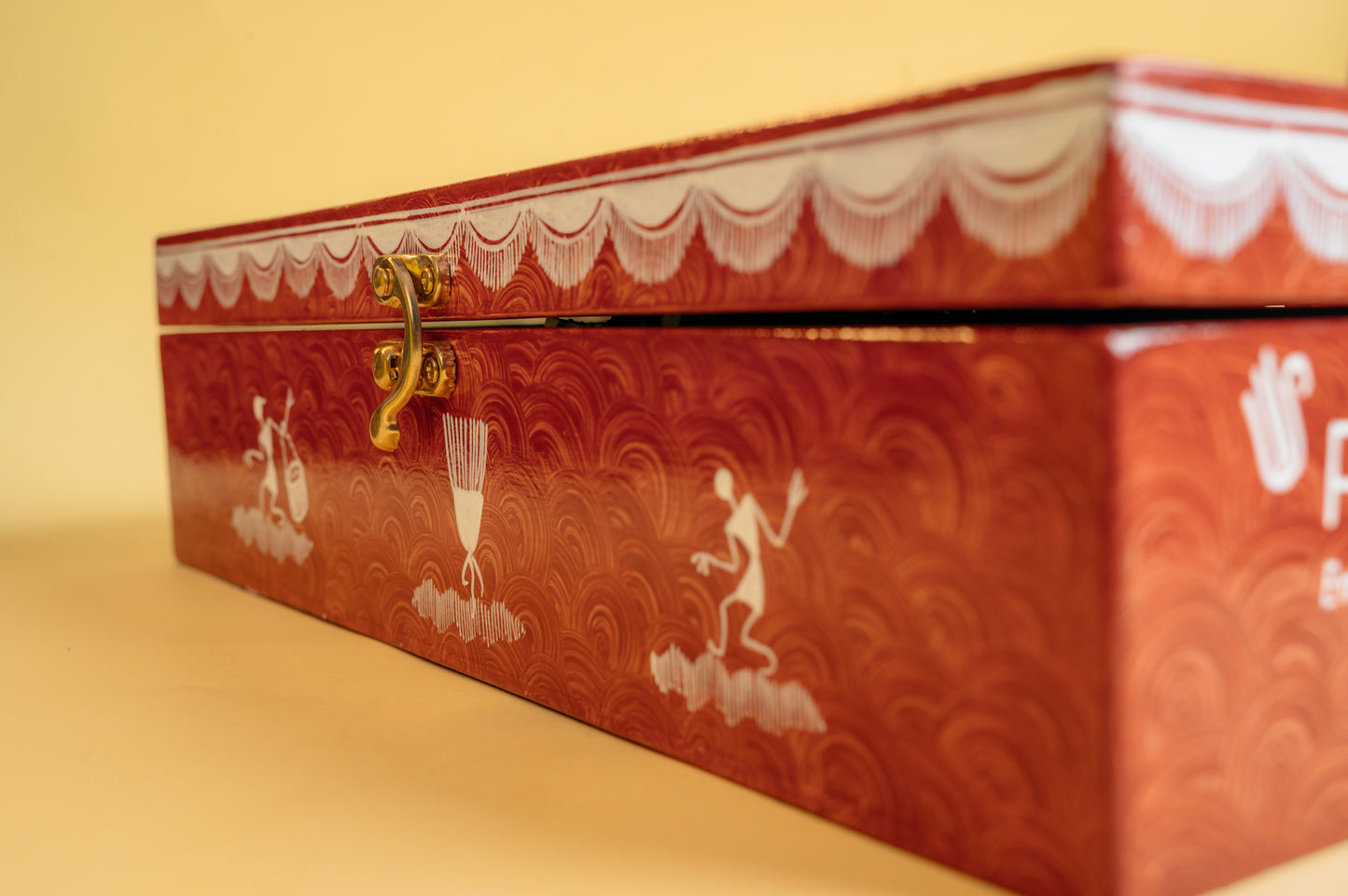 Wooden Warli Box