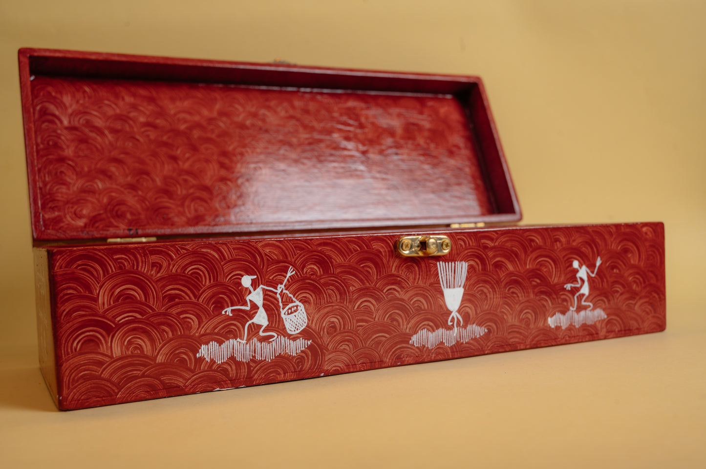 Wooden Warli Box